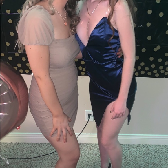 Princess polly brown mini dress - Picture 3 of 3